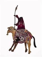 藏品(皮影戲坐騎偶--獸偶(官將帶騎))的圖片
