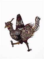 藏品(皮影戲坐騎偶--鳥身偶(官將帶騎))的圖片