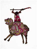 藏品(皮影戲坐騎偶--獸偶(官將帶騎))的圖片