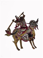 藏品(皮影戲坐騎偶--獸偶(官將帶騎))的圖片