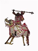 藏品(皮影戲坐騎偶--獸偶(官將帶騎))的圖片