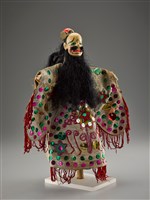 藏品(布袋戲偶-掛冠黑鬚丑)的圖片