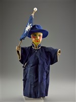 藏品(布袋戲偶-戴紳士帽文生)的圖片