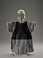 藏品(布袋戲偶-文目青花仔)的圖片