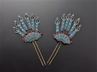 藏品(戲曲頭面－圖騰型釵)的圖片