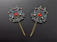 藏品(戲曲頭面－菊型簪)的圖片