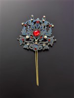 藏品(戲曲頭面－菊型簪)的圖片