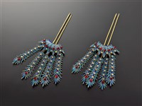 藏品(戲曲頭面－松型簪)的圖片