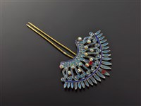 藏品(戲曲頭面－扇型簪)的圖片