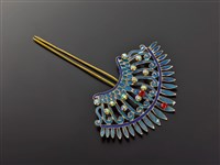 藏品(戲曲頭面－扇型簪)的圖片