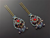 藏品(戲曲頭面－蝙蝠簪)的圖片