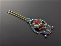 藏品(戲曲頭面－蝙蝠簪)的圖片