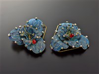 藏品(戲曲頭面－玫瑰花型簪)的圖片