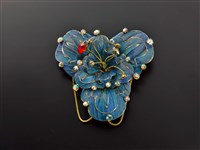 藏品(戲曲頭面－玫瑰花型簪)的圖片