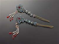 藏品(戲曲頭面－菊梅花簪)的圖片