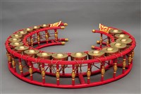 藏品(泰式高音環狀排鑼-鑼架 )的圖片