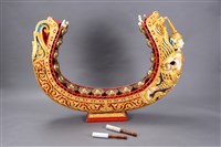 藏品(孟族中音立式排鑼)的圖片