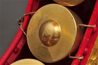 藏品(孟族中音立式排鑼-鑼 )的圖片