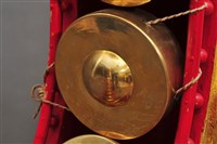 藏品(孟族中音立式排鑼-鑼 )的圖片
