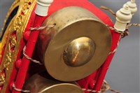 藏品(孟族中音立式排鑼-鑼 )的圖片