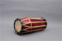 藏品(懸吊式桶狀鼓-鼓 )的圖片