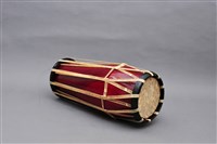 藏品(懸吊式桶狀鼓-鼓)的圖片