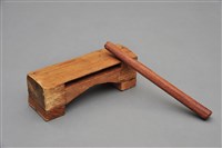 藏品(響板2-鼓 (木製方形裂痕鼓) )的圖片