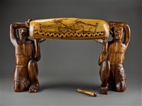 藏品(裂痕鼓─阿美族)的圖片