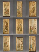 藏品(木板壁彩繪)的圖片