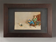 藏品(傻女婿-捉鴨)的圖片