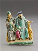 藏品(古厝飾-雙人)的圖片