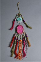 藏品(繡花鏡片腰飾)的圖片