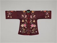 藏品(棕衣紅裙彩繡新娘禮服(衣))的圖片