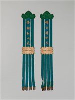 藏品(幡聯(佛日明世界、法輪利人天))的圖片