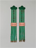 藏品(幡聯(慈化風雲外、恩深花雨中))的圖片