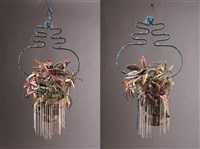 藏品(花籃型纏花吊飾組)的圖片