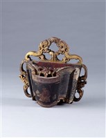 藏品(雙龍紋紙蕊筒)的圖片