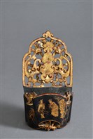 藏品(蝠紋燈蕊筒)的圖片