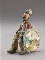 藏品(坐車人物像)的圖片