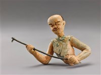 藏品(持棍大頭人像)的圖片