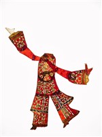 藏品(皮影戲影身(女服))的圖片