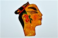 藏品(皮影戲偶頭(武小生))的圖片