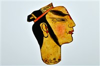 藏品(皮影戲偶頭(武小生))的圖片