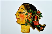 藏品(皮影戲偶頭(旦))的圖片