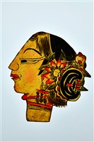 藏品(皮影戲偶頭(旦))的圖片