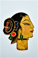 藏品(皮影戲偶頭(旦))的圖片