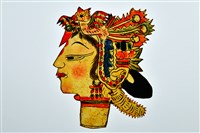 藏品(皮影戲偶頭(旦))的圖片