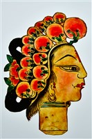 藏品(皮影戲偶頭(旦))的圖片