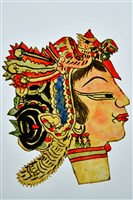 藏品(皮影戲偶頭(文旦))的圖片