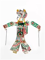 藏品(皮影戲偶-武將)的圖片